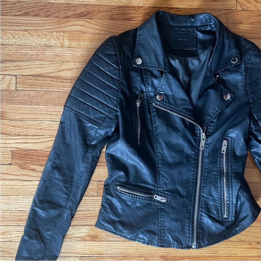 BLANK NYC Moto Jacket in Frankenstorm -AS IS - Picture 3 of 10
